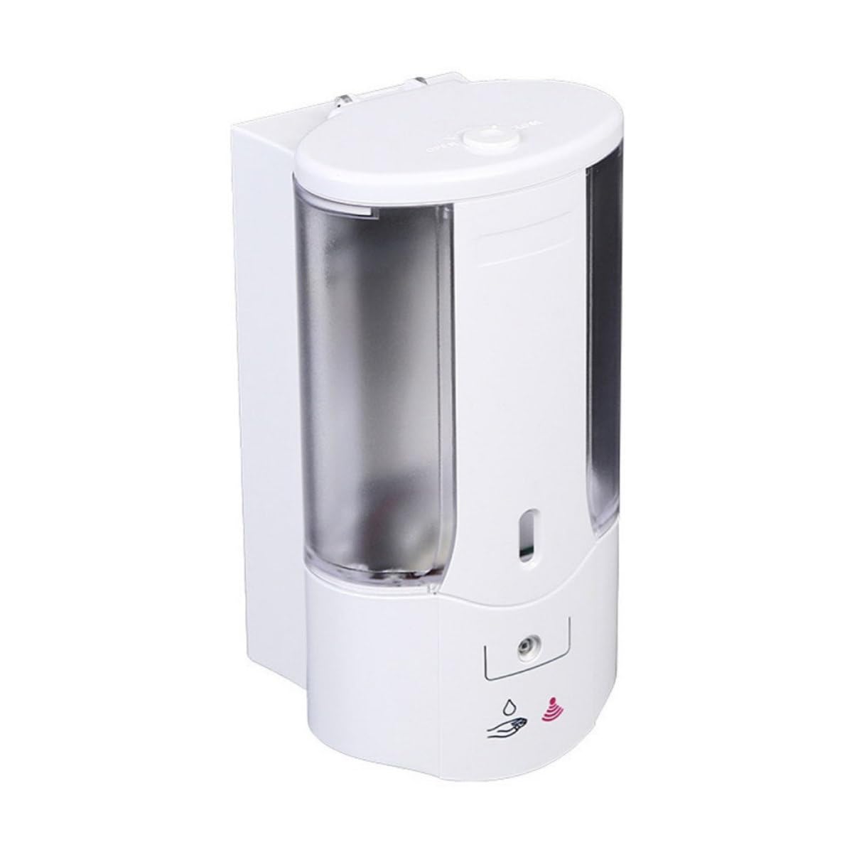 Dispensador Automático de Jabón Sensor 400ml Abs Blanco
