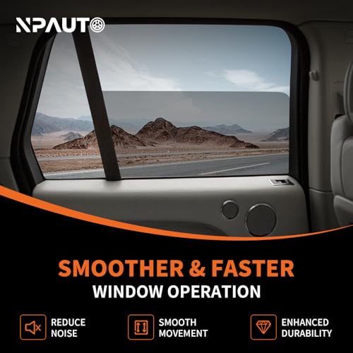 Image of Front Left Power Window Regulator with Panel Without Motor for Expedition