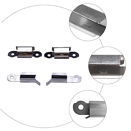 ULTECHNOVO 4 Pcs clipe de vidro clipes de vidro de cama aquecida clipes haor impressora impresora re