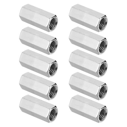 Écrous d'accouplement hexagonaux à filetage complet 3/4 pour fixation stable