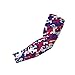 EvoShield Compression Arm Sleeve, Red/Royal, Large