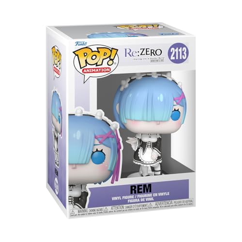 Funko Pop! Animation: Re: Zero - Rem - 1/6 Odds for Rare Chase Variant - Collectable Vinyl Figure - Gift Idea - Official Merchandise - Toys for Kids & Adults - Anime Fans