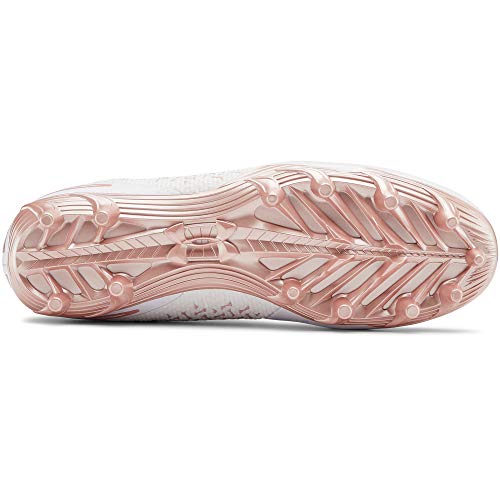 Under Armour Women's UA Highlight MC Lacrosse Cleats 5.5 White4