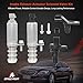 Intake and Exhaust Camshaft Position Actuator VVT Solenoid Valve Kit with Camshaft Crankshaft Engine Sensor- Compatible with Chevy,GMC,Pontiac,Saturn,Buick- Replace# 12655420,12655421,12577245,907-799