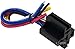 Vixen Air 5-PIN Relay 40A/12V with Pre-Wired Plug/Socket for Horns/Compressors/Alarms/Fog Light VXA7549 VXA