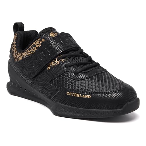 Osterland Squat Shoes Black/Gold