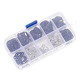 OSALADI 200pcs External Assortment Kit for Retaining for Automotive Industrial Equipment Game Machine Repair Easy to Use and Install