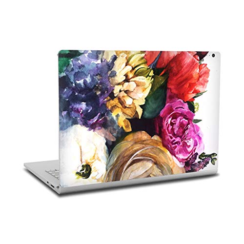 Vinyle pour Surface Book 2 décor floral sauvage au bureau