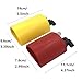 TUOREN Plastic Percussion Cowbell with Clamping Mount Bracket Kit Include 3.27inch Red Jam Block, 4.4inch Yellow Jam Block and L Shape Percussion Mount Bracket for Drum Set