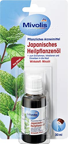 Mivolis Japanisches Heilpflanzenl (30ml Flasche) minzl - Japanese Mint Oil