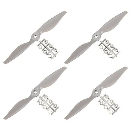 Hélice télécommandée anti vibration pour avion électrique Lot de 4 avec bagues