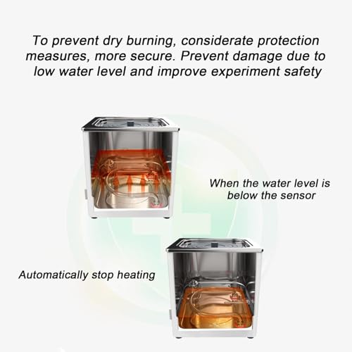 Bain-marie de laboratoire à affichage numérique électrique monotrou +5 à 99,9 °C - 2