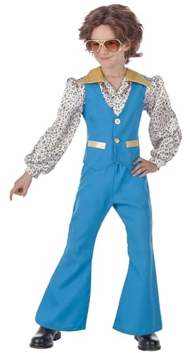 Banyant Toys, S.L.   Disfraz Niño Años 70 Azul   KK6640 5 6 años