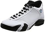 Nike Air Jordan 14 Retro, Zapatillas de Baloncesto para Hombre, Blanco (White / Black-Oxidized Green-Legend Blue), 42
