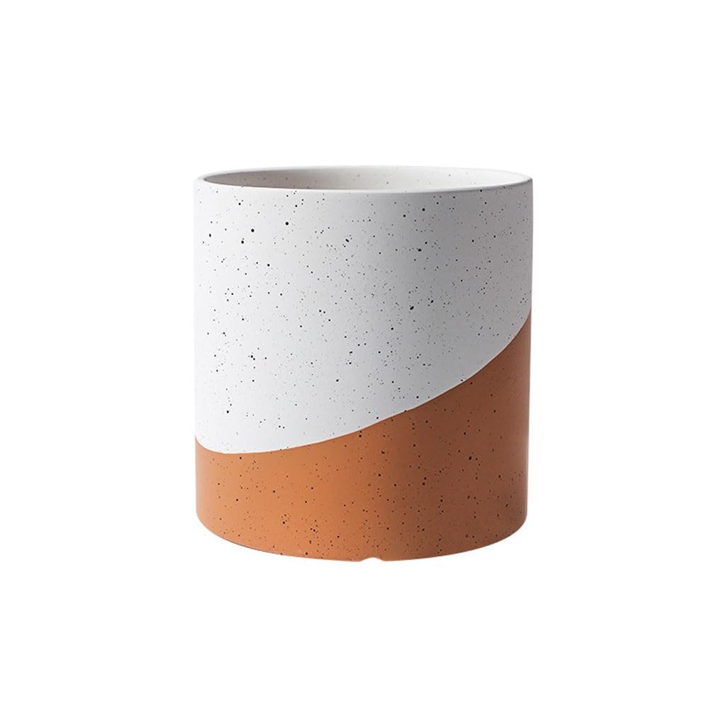 Pot de fleurs avec trous de drainage TUSUOD - Finition luxe pour sublimer vos plantes de salon