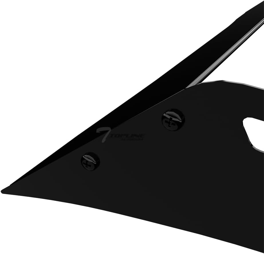 7422439685604 Compatible with 2016-2023 Toyota Tacoma Double (Crew) Cab Black Modular Window Frames Roof Rack Cargo Basket Luggage Carrier with Wind Fairing