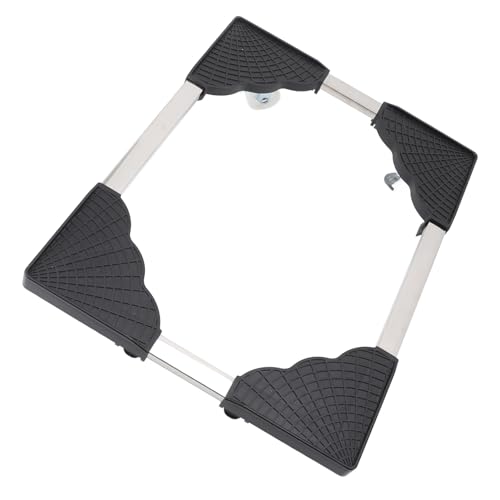 Soporte para CPU de PC con ruedas giratorias, soporte móvil retráctil universal para torre de computadora, carrito rodante para hogar y oficina miniatura 5