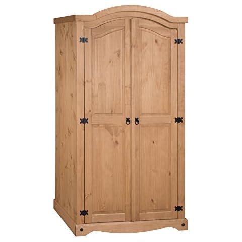 Mercers Furniture Corona Wardrobe with Arch Top Cover