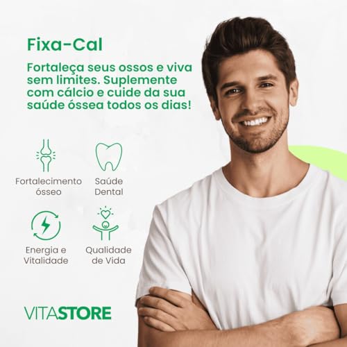 Encontraproduto.com.br - Fixa-cal Calcio Quaris 625mg Com 90 Comprimidos