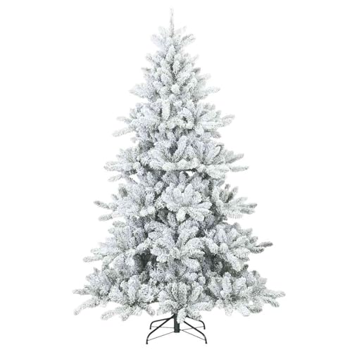 Árbol de Navidad artificial Tidyard de 180 cm con luces LED regulables y montaje rápido 6