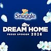 Snuggle Fabric Softener Dryer Sheets, Blue Sparkle Cuddle-Up Fresh, 230 Ct, Long-Lasting Fresh & Clean Scent, Softens Fabric, Reduces Static, Fights Wrinkles, Helps Repel Lint & Pet Hair, HE Safe