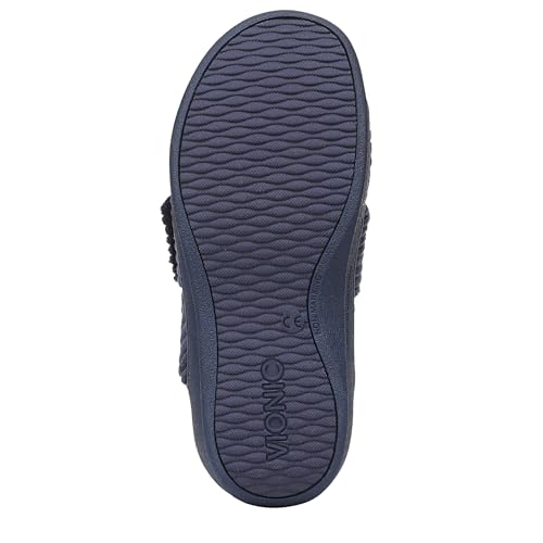 Image of Vionic Women's Gemma Mule Slipper - Comfortable Spa House Slippers that Include Three-Zone Comfort with Orthotic Insole Arch Support, Soft House Shoes for Ladies