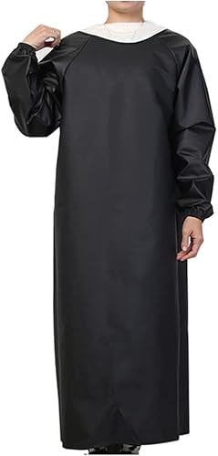 Delantal impermeable y a prueba de aceite, para trabajadores de mariscos, overol especial para hombres y mujeres, delantal universal de manga larga