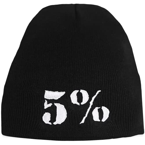 5% Nutrition Rich Piana Warm Athletic Beanie Skullcap Hat for Men and Women Knit