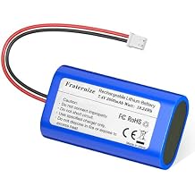 7.4V 2600mAh Rechargeable Battery Lithium li ion Batteries with XH2.54-2P Connector for Electronics, Lighting, Equipment 7.4v Battery Pack