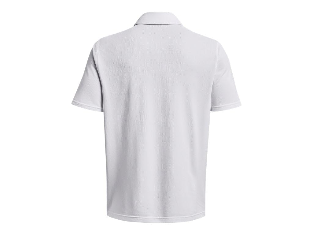 Under Armour Tech - Polo técnico deportivo de hombre., Blanco/Blanco, X-Large Tall