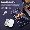 Lecteur MP3 écran Tactile 4.02" IPS HD, Lecteur MP4 144GB avec WiFi et Bluetooth, Lecteur MP4 avec Haut-parleurs, Lecteur de Musique Android Compatible avec Spotify, Deezer et Play Store