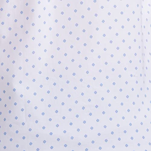 Image of Parx Men's Full Sleeve Slim Fit White Casual Shirt