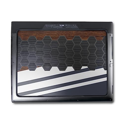 Image of MightySkins Skin Compatible with Alienware M18 R1 (2023) Full Wrap Kit - Wood Formal | Protective, Durable, and Unique Vinyl Decal wrap Cover | Easy to Apply & Change Styles | Made in The USA