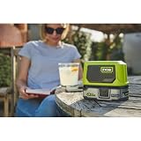 Ryobi RBTM18-0 Bezprzewodowy Mini Głośnik Bluetooth ONE+, 18V, Gołe Narzędzie