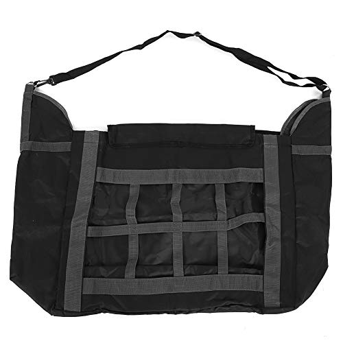 TANIQIACA High Capacity 600D Oxford Cloth Horse Bag, Sturdy Feeding Supply with Hanging Strap, Slows Consumption, Reduces Waste, Keeps Dry and Ventilated