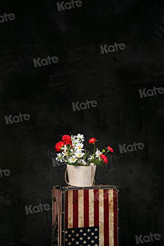 Image of Kate 3x6m Solid Black Backdrop Portrait Background for Photography Studio