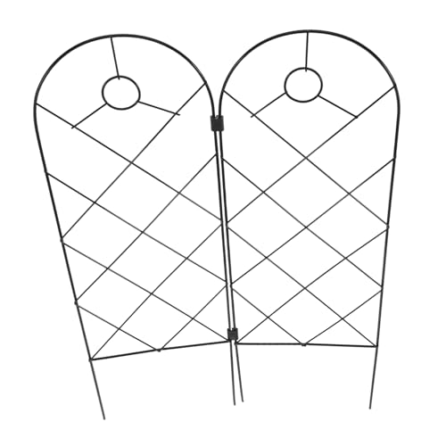 Milisten 2stücke Tragbare Eisenrankhilfen Für Kletterpflanzen Langlebige Gartenstützen Für Pflanzen Und Reben Unterstützung Für Innen Und Außenbereiche