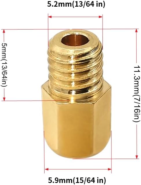 Strongthium 42 Pcs Carburetor Jet Kit for Mikuni Main & Pilot Slow Jet N100.604 VM28/486 VM4/042 VM22/210