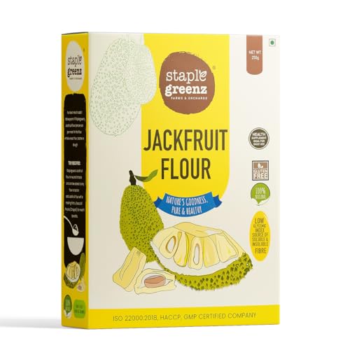 StapleGreenz Green Jackfruit Flour | 100% Natural and Vegan | Glu...