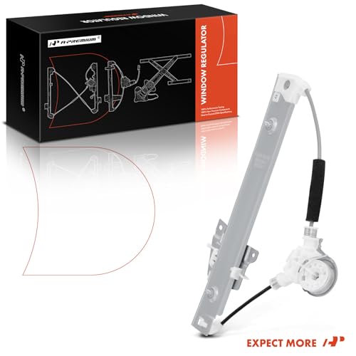 A-Premium Rear Driver Side Power Window Regulator, Without Motor by A-Premium - Used condition - Image 8