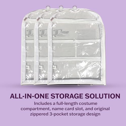 Bolsa corta para ropa en pack de 3 fundas protectoras transpirables de almacenamiento 5