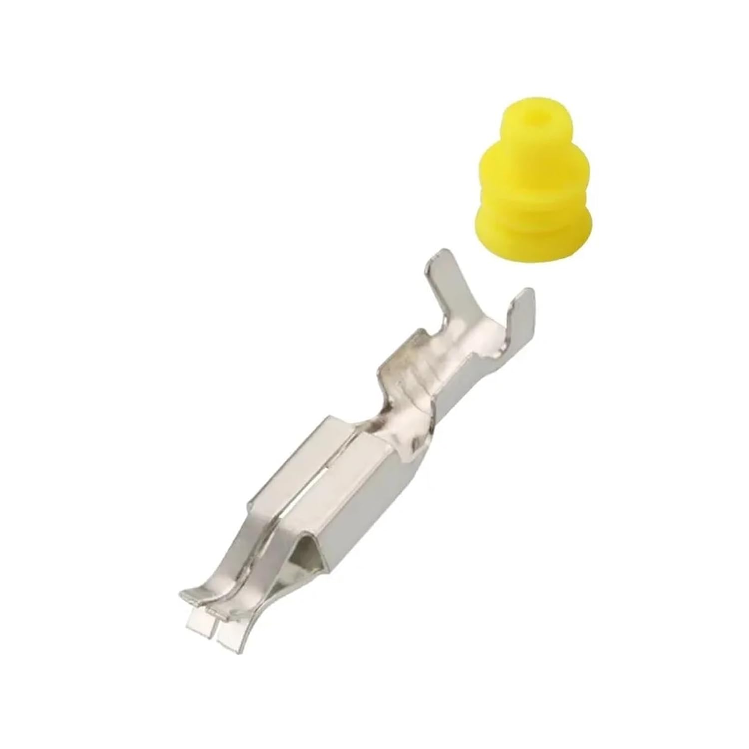 1 / DJ7044B-3.5-21 4 Pin AMP Waterproof Automotive Connector Air Conditioning Pressure Switch Plug