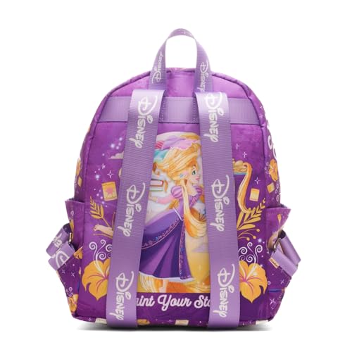 Image of Wondapop Disney Tangled Rapunzel Strong at Heart 13 inch Deluxe Nylon Mini Backpack