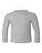 Rabbit Skins Toddler Long-Sleeve T-Shirt (Heather) (5/6T)