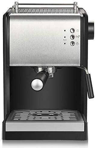 DERUKK-TY Kaffeemaschine Kaffeemaschine Consumer und Gewerbe ,Cappuccinomaschine ,15 bar Pumpe Latte- und Mokkamaschine ,kein Siebträger ,Milchschaum ,900W