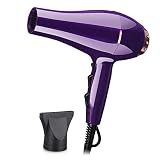 Secador de Cabello Multifuncional Secador de Cabello de Ion Negativo, Temperatura Constante, Cuidado del Cabello, salón de Hotel, secador de Pelo casero,...
