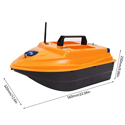 Afstandsbediening Voerboot, Dual Storage 2,4 GHz High Speed RC Fishfinder Ingebouwde Gyroscoop 500 m Automatische terugkeer Windweerstand voor Visliefhebbers - Image 8