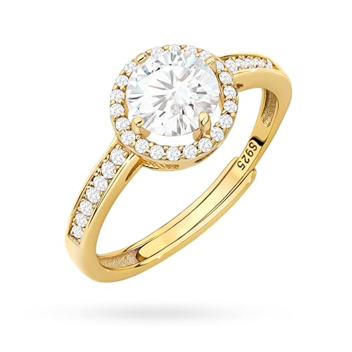Bague femme en argent 925 MARKO le cadeau idéal serti de zircones