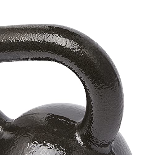 image for Amazon Basics Cast Iron Kettlebell, 45 Pounds, Black, 45.0 Pounds