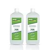 2000ml Isopropanol 70% Lösungsmittel Isopropylalkohol 70 Reiniger für Haushalt | Nagelcleaner | Lackreiniger | IPA 2L 2-Propanol | Fettentferner